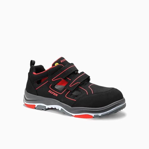 ELTEN Sicherheitssandale Anthony red Easy ESD S1 Typ 1 Gr. 45 Ergo-Active von ELTEN