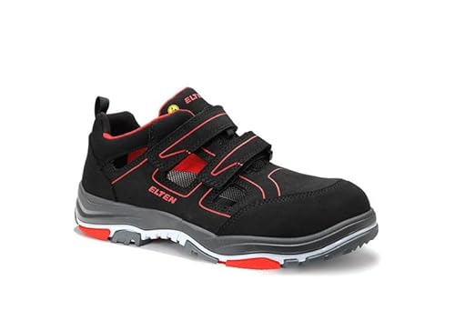 ELTEN Sicherheitssandale Anthony red Easy ESD S1 Typ 1 Gr. 46 Ergo-Active von ELTEN