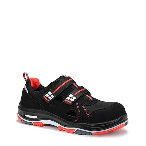 ELTEN Sicherheitssandale IAN XXTP red Easy ESD S1 Gr. 37 WELLMAXX von ELTEN