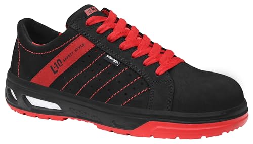 ELTEN Breezer XX10 Low ESD S1 Schwarz,Rot 46 von ELTEN