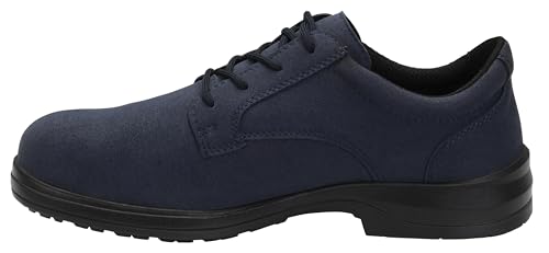 ELTEN Sicherheitsschuhe Broker XXB Blue Low ESD S1, Damen und Herren, Textil, Stahlkappe, leicht, elegant, Blau von ELTEN