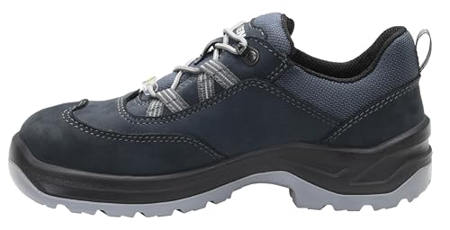 ELTEN Sicherheitsschuhe Lotte GTX Blue Low ESD S3 CI, Damen, Leder/Textil, Stahlkappe, leicht, klassisch, Blau Blau 41 von ELTEN