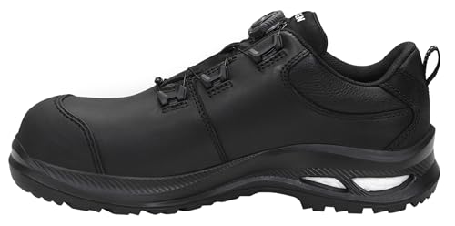 ELTEN Sicherheitsschuhe Terence XXG PRO BOA GTX Black Low ESD S3 HI CI, Damen und Herren, Leder, Kunststoffkappe (Leichter als Stahlkappe), leicht, robust, Schwarz von ELTEN