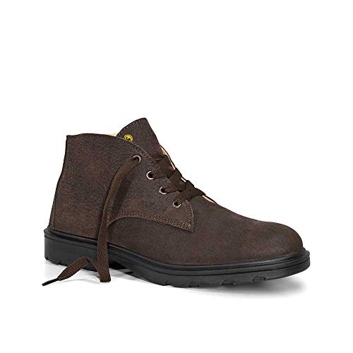 ELTEN Schuhe, Nikolas XW Brown Mid ESD S3, Größe 48 von ELTEN