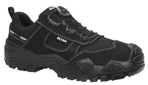 ELTEN Unisex Mike BOA GTX Black Low ESD S3S CI Sicherheitsstiefel, Schwarz, 47 EU von ELTEN