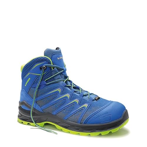 Sicherheitsschnürstiefel LARROX Work GTX blue Mid S3 CI Gr. 43 - LOWA Work Collection von ELTEN