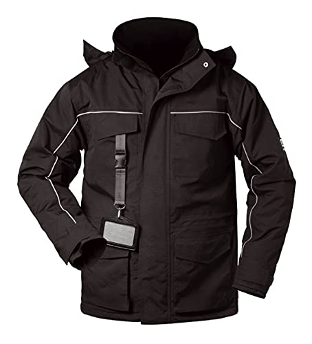 Outdoor-Thermojacke ELYSEE BLACKPOOL Schwarz Wasserdicht, Größe L von ELYSEE