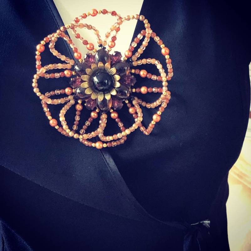 Vintage Fabelhafte 1940Er Jahre Blumen Brosche Vintage Fabelhafte 1940Er Jahre Blumen Brosche von ELandLFinery