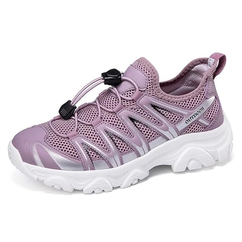 Outdoor-Arbeitsschuhe, Wanderschuhe, Trailrunning-Schuhe for Männer und Frauen(Color:Pink,Size:36 EU) von ELroal