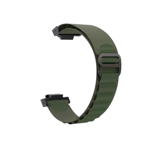 16 mm Armband passend for Casio G-SHOCK GA-110 800 2100 GD100 120 G8900 5600 GW-M5610 6900 GLS-8900 Uhrenarmband Alpine Loop Nylonband(Army Green) von EMAIGlPO