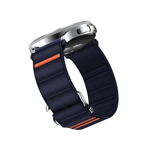 20 mm 22 mm Nylonarmband passend for Samsung Galaxy Watch 7 6 5 4 / Huawei GT 5 4Pro 46 mm Band(Deep Blue,22mm) von EMAIGlPO