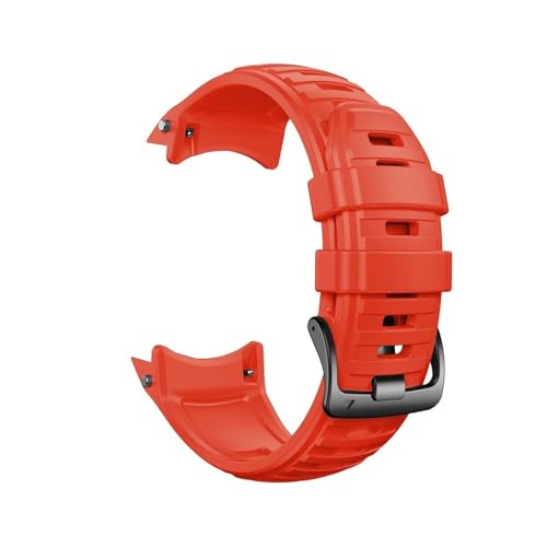 26-mm-Gurt passend for Garmin Instinct 2X Solar. Silikonband for Instinct 2X Solar Tactical Edition. Ersatzarmband(Red,For Instinct 2X Tactical) von EMAIGlPO