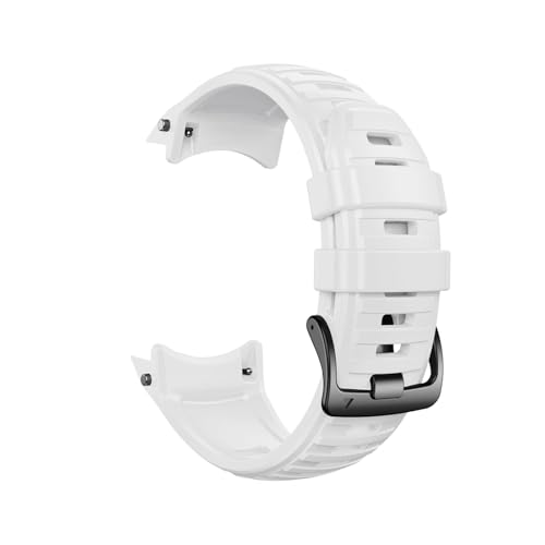 26-mm-Gurt passend for Garmin Instinct 2X Solar. Silikonband for Instinct 2X Solar Tactical Edition. Ersatzarmband(White,For Instinct 2X solar) von EMAIGlPO