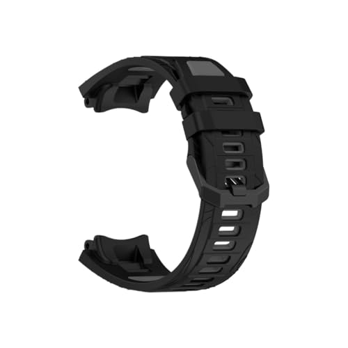 EMAIGlPO Armbandkompatible Passform for Amazfit TREX 3. Leichtes, atmungsaktives, zweifarbiges Zubehör. Armband passend for Amazfit TREX 3 Band(Black Gary) von EMAIGlPO