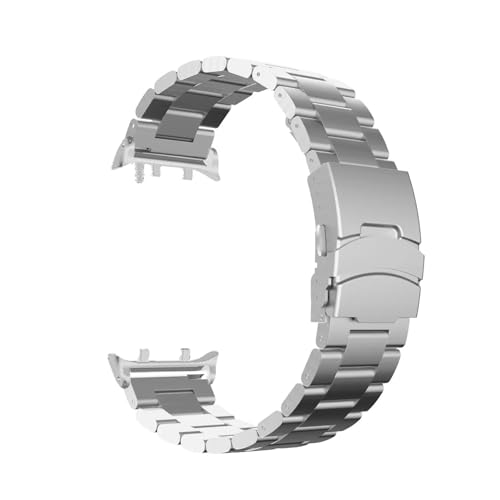 EMAIGlPO Edelstahl Business Metallband Passend for Huawei Watch D2 Ersatzarmband(Silver-S) von EMAIGlPO