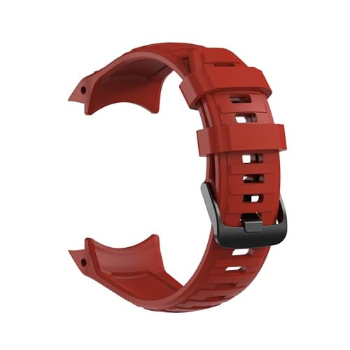 EMAIGlPO Silikonarmband passend for Garmin Instinct 2X Solar/Instinct 3 50 mm Ersatzarmband(Red,for Instinct 2X) von EMAIGlPO
