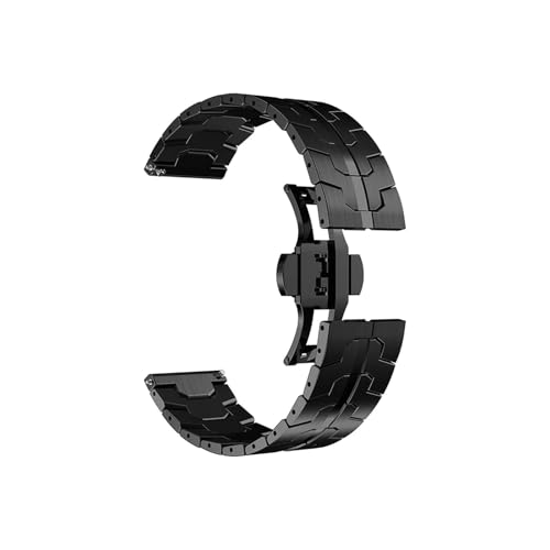 Edelstahlarmband passend for Huawei Watch GT 4 46 mm Metallarmband Armband passend for Huawei Watch 4 4Pro 3 Pro GT4 3 2Pro(Black,For Huawei Watch 4-4Pro) von EMAIGlPO