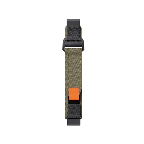 Kompatibel mit Quickfit Fit for Garmin Watch 26 mm Band Nylon Sportarmband passend for Fenix ​​6X 7X 5X Pro/EPIX/Instinct/Tactix(Black Army Green) von EMAIGlPO