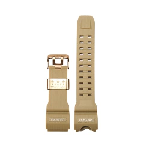 Ringband aus Harzstahl, passend for Casio GWG1000-Ersatzband(Khaki-G) von EMAIGlPO