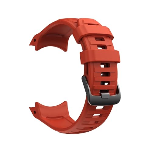 Silikonarmband passend for Garmin Instinct 2X Solar/Instinct 3 50 mm Ersatzarmband(Flame Red,For Instinct 2X) von EMAIGlPO