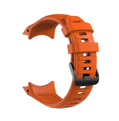 Silikonband passend for Garmin Instant 2X 26 mm Ersatzarmband(Orange) von EMAIGlPO