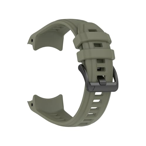 Sport-Silikonarmband, passend for Garmin Instinct 3, 45 mm, 50 mm, Ersatzarmband(Army Green,For Instinct 3 45mm) von EMAIGlPO
