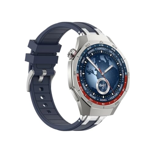 EMAIGlPO Titanarmband passend for Huawei Watch GT 4 46 mm Band GT 4 Pro 3 Ultimate Fit for Honor GS 3 Pro MagicWatch Armband 22 mm Metall Business(S-DU,for Watch GT 2 46mm) von EMAIGlPO