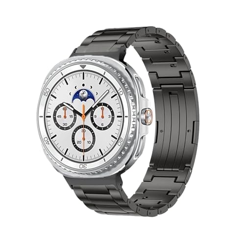 Titanarmband passend for Samsung Galaxy Watch 8 40 mm 44 mm/8 Classic 46 mm Schnellverschlussarmband(Titanium gray,For Galaxy Watch 8 40mm) von EMAIGlPO