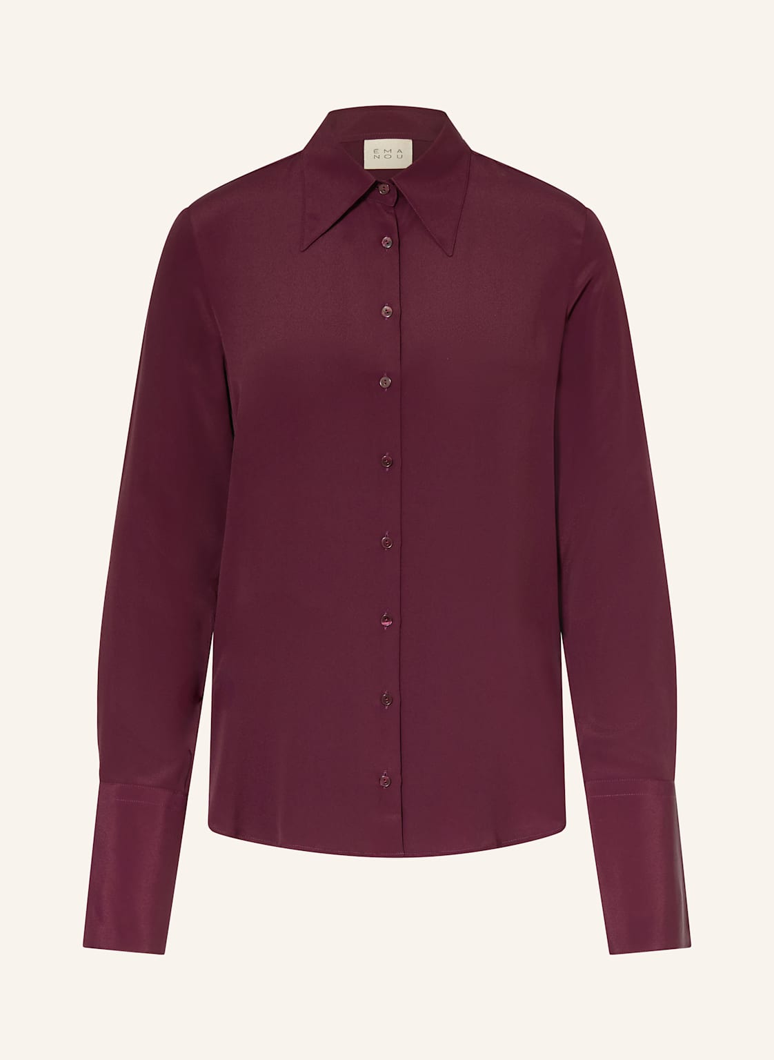 Émanou Hemdbluse Mit Seide rot von ÉMANOU