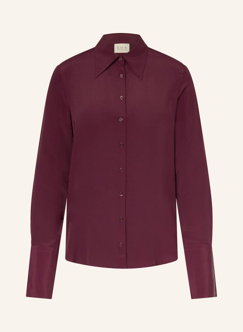 Émanou Hemdbluse Mit Seide rot Émanou Hemdbluse Mit Seide rot von ÉMANOU