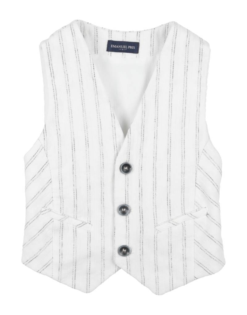 EMANUEL PRIS Couture-weste Kinder Off white von EMANUEL PRIS