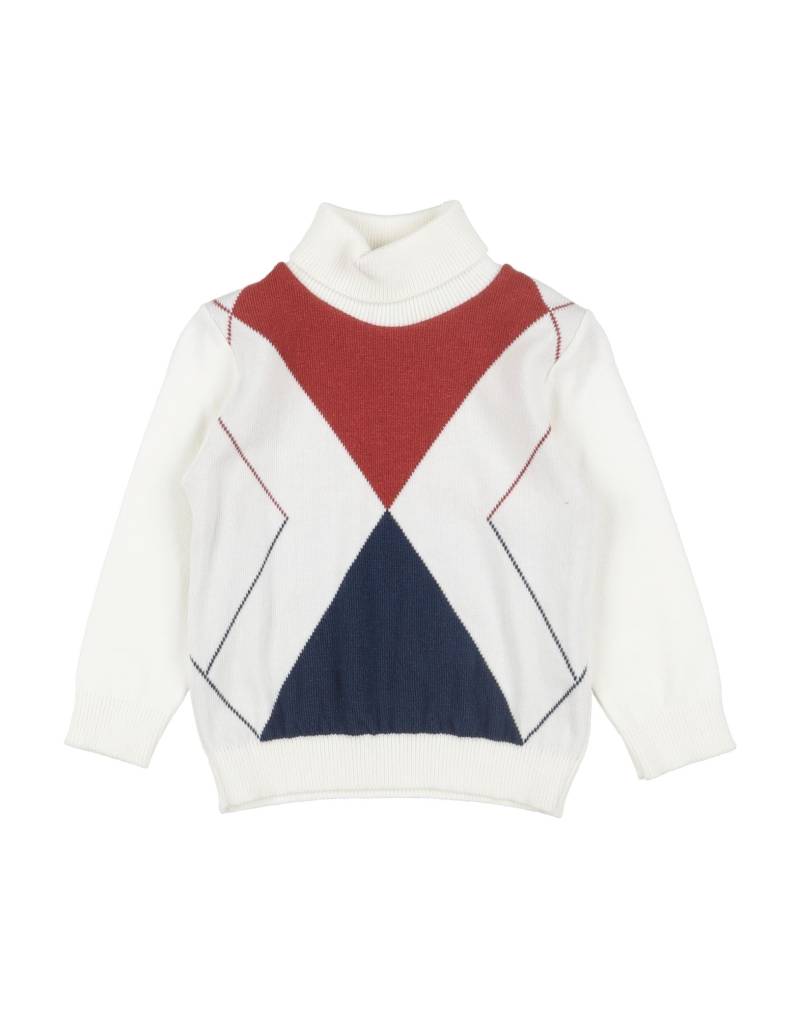 EMANUEL PRIS Rollkragenpullover Kinder Weiß von EMANUEL PRIS