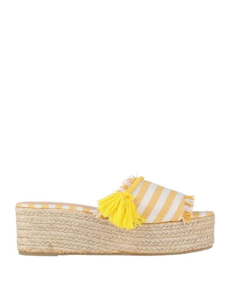 EMANUELA BIFFOLI Firenze Espadrilles Damen Pastellgelb von EMANUELA BIFFOLI Firenze
