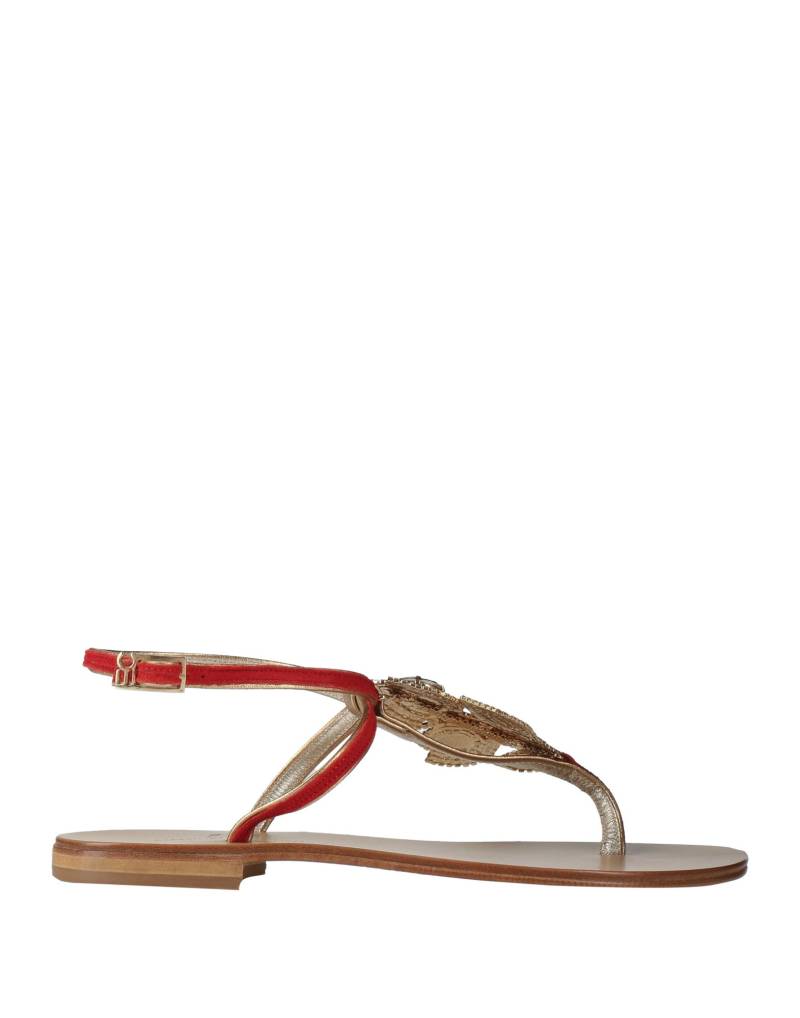 EMANUELA CARUSO Capri Zehentrenner Damen Rot von EMANUELA CARUSO Capri