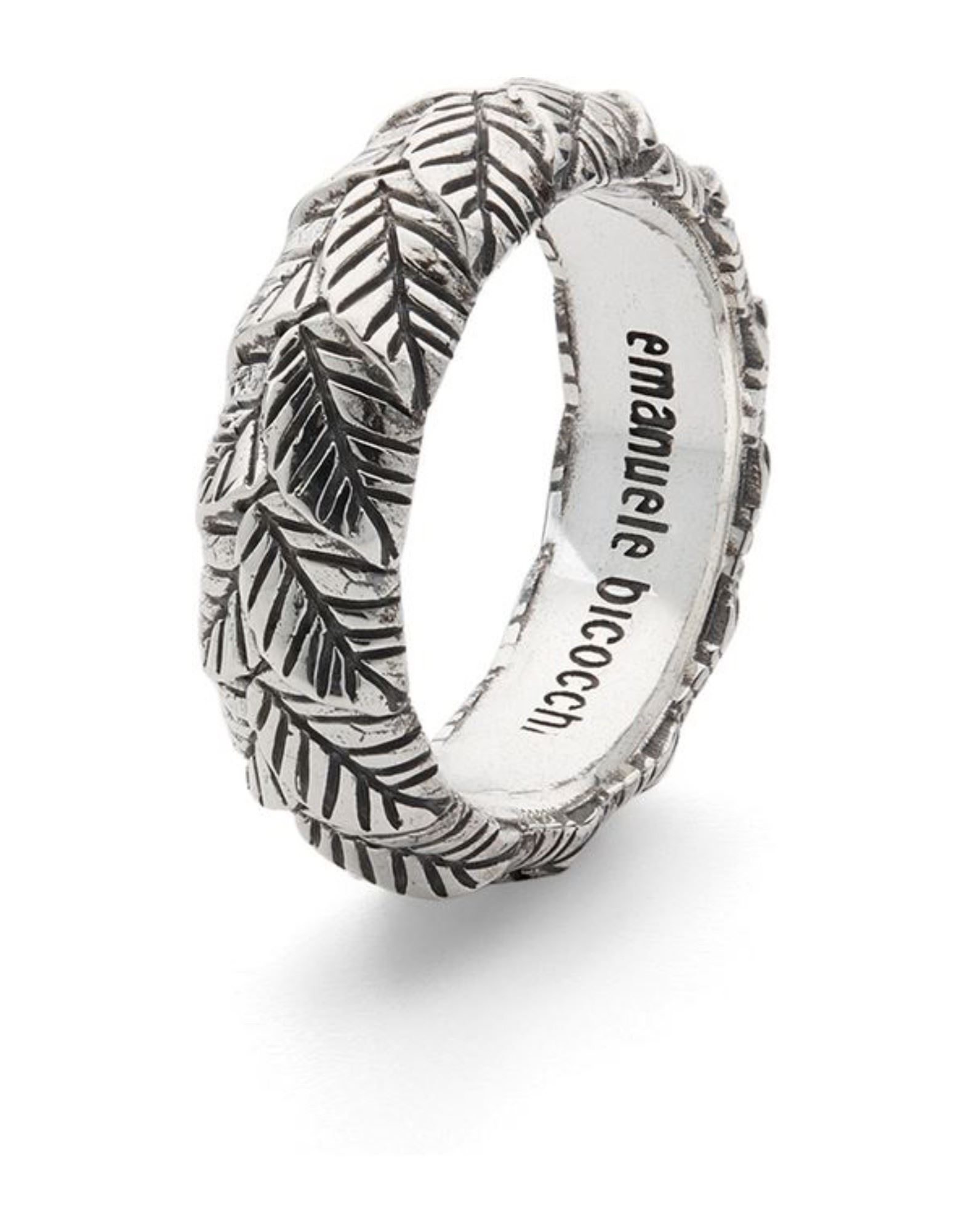 EMANUELE BICOCCHI Ring Unisex Silber von EMANUELE BICOCCHI