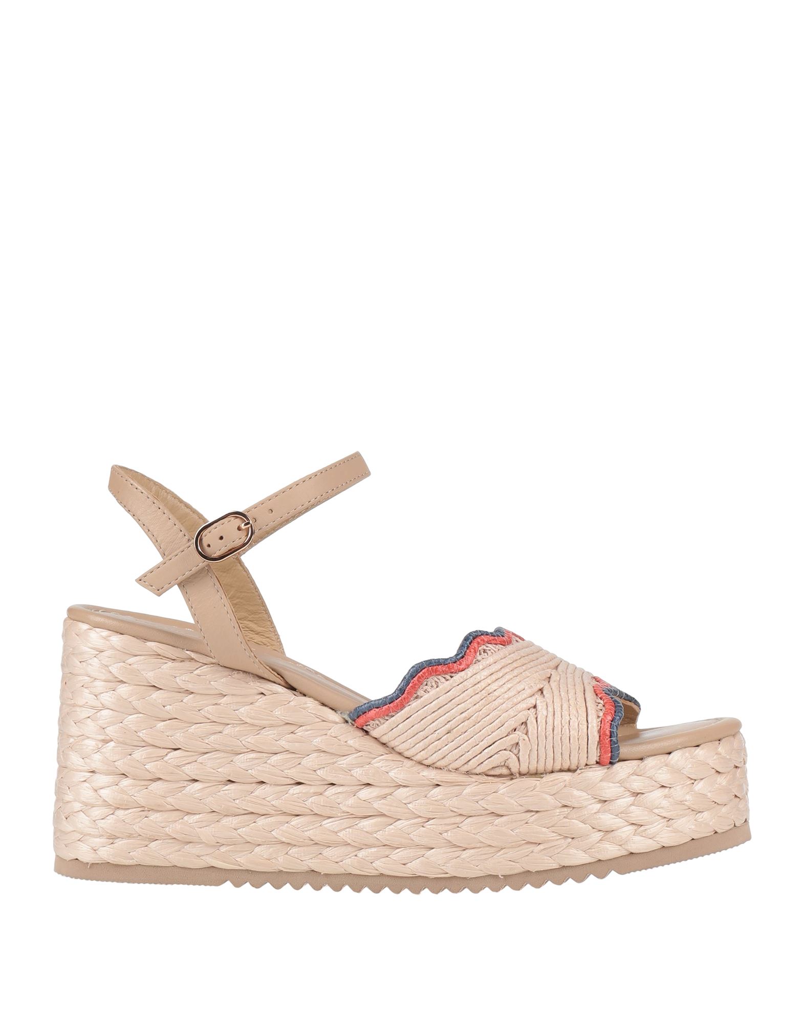 EMANUÉLLE VEE Espadrilles Damen Beige von EMANUÉLLE VEE