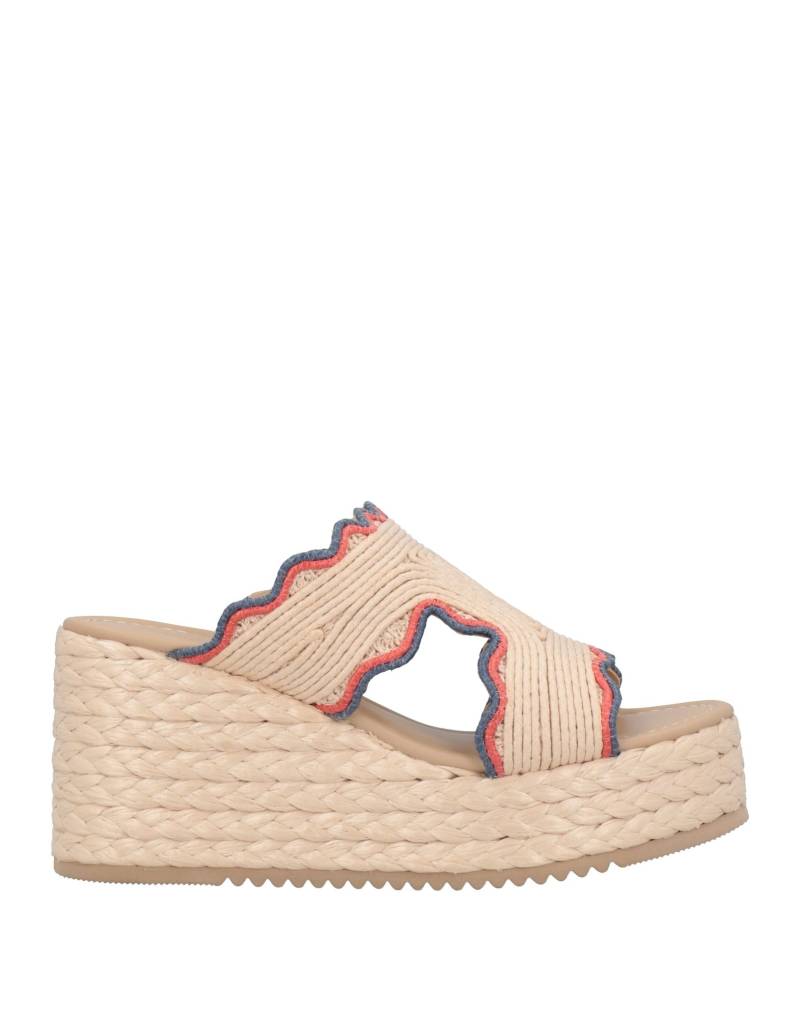 EMANUÉLLE VEE Espadrilles Damen Beige von EMANUÉLLE VEE