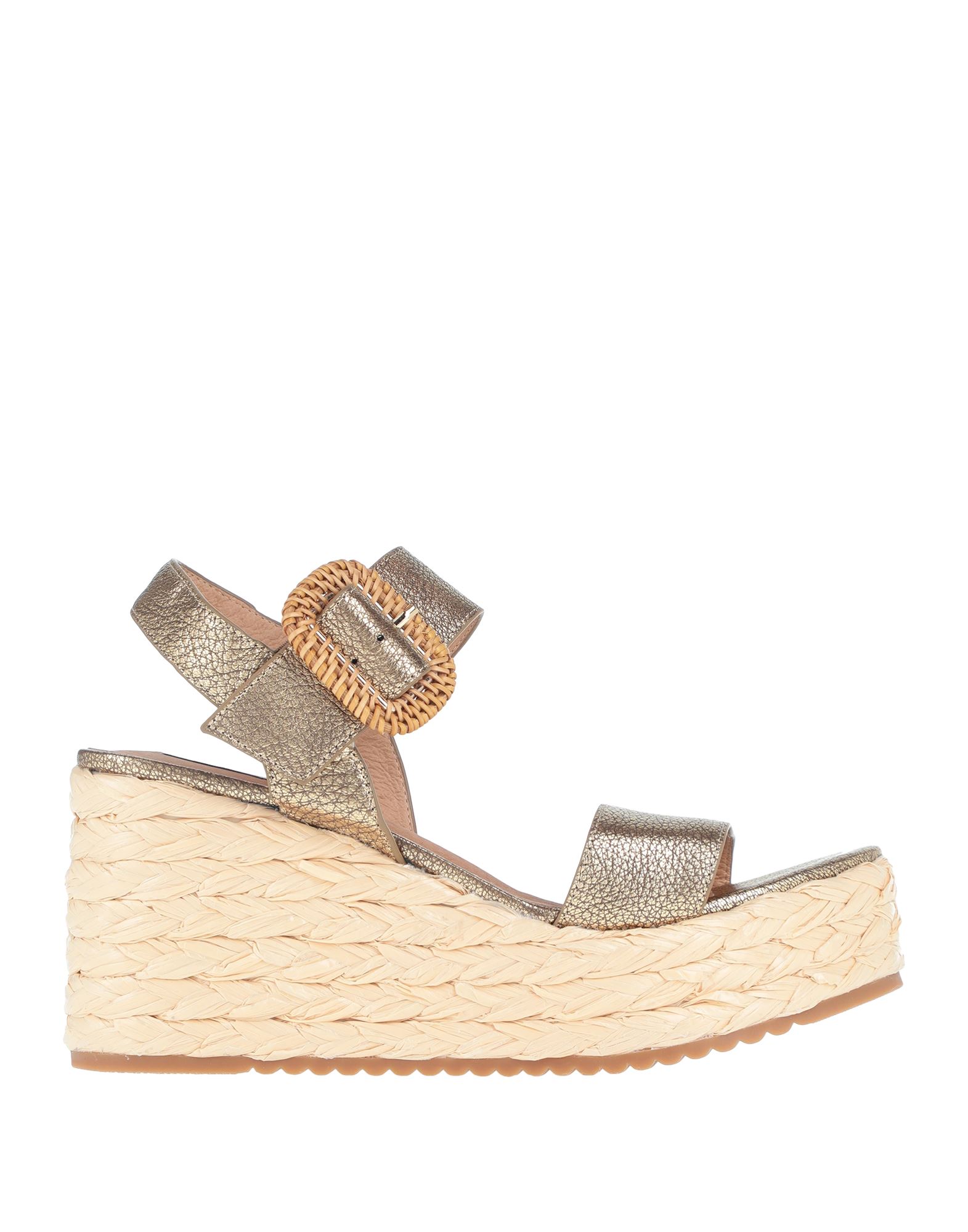 EMANUÉLLE VEE Espadrilles Damen Gold EMANUÉLLE VEE Espadrilles Damen Gold von EMANUÉLLE VEE