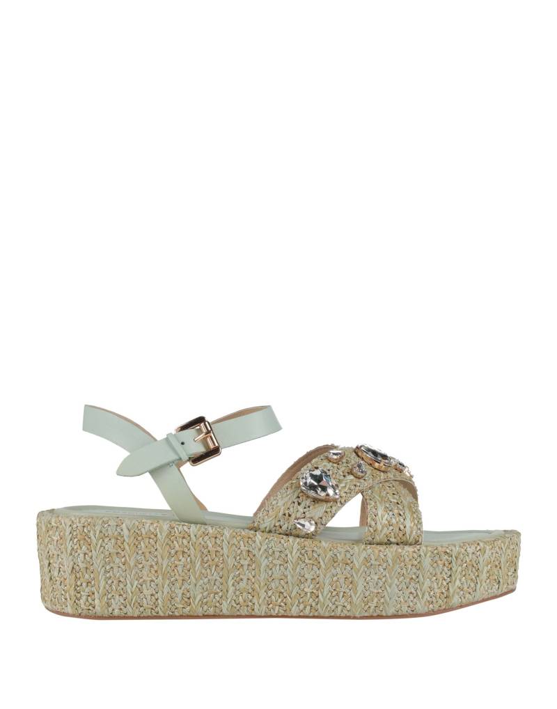EMANUÉLLE VEE Espadrilles Damen Salbeigrün von EMANUÉLLE VEE