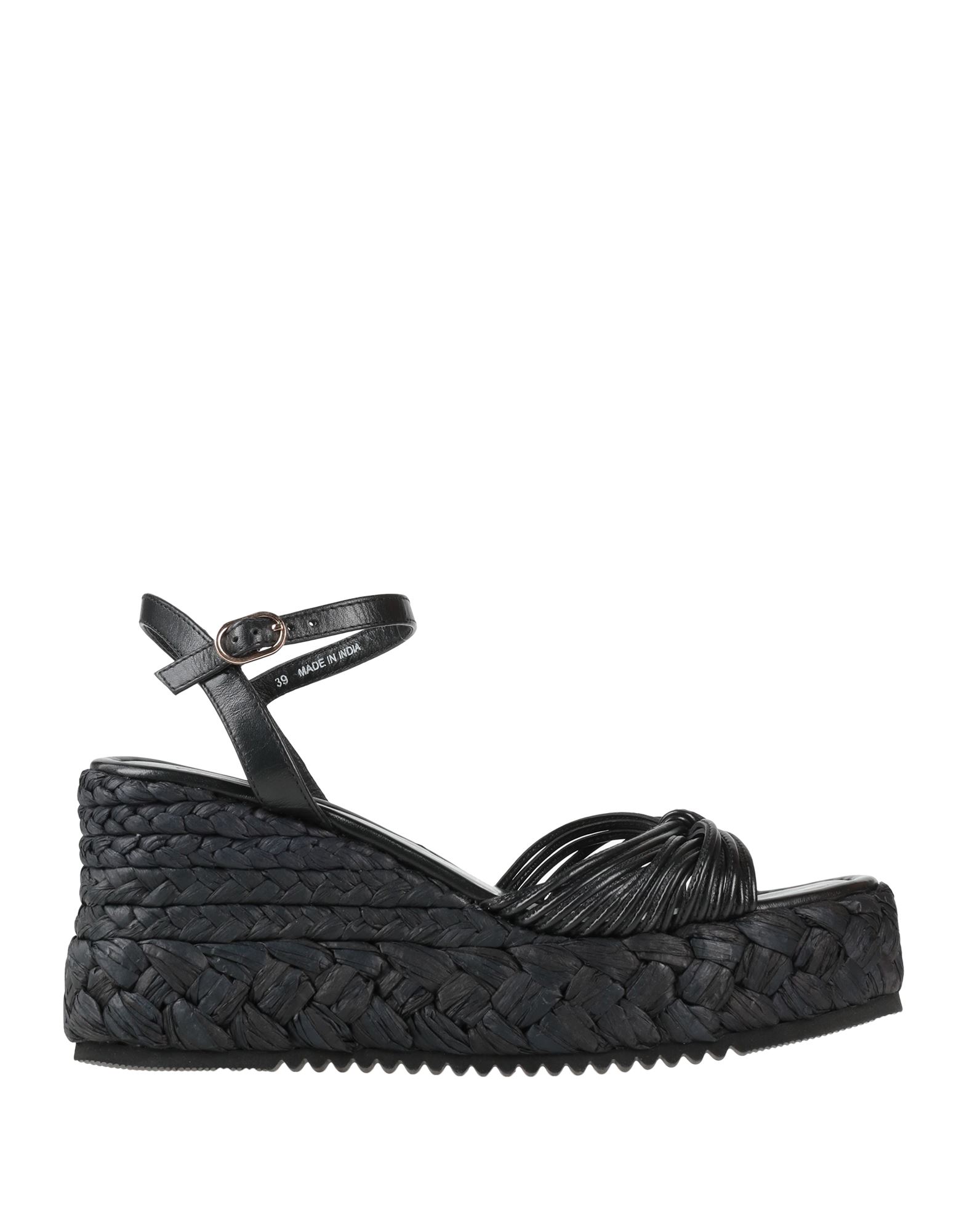 EMANUÉLLE VEE Espadrilles Damen Schwarz von EMANUÉLLE VEE