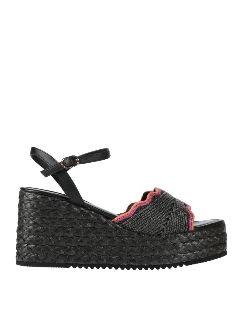 EMANUÉLLE VEE Espadrilles Damen Schwarz von EMANUÉLLE VEE