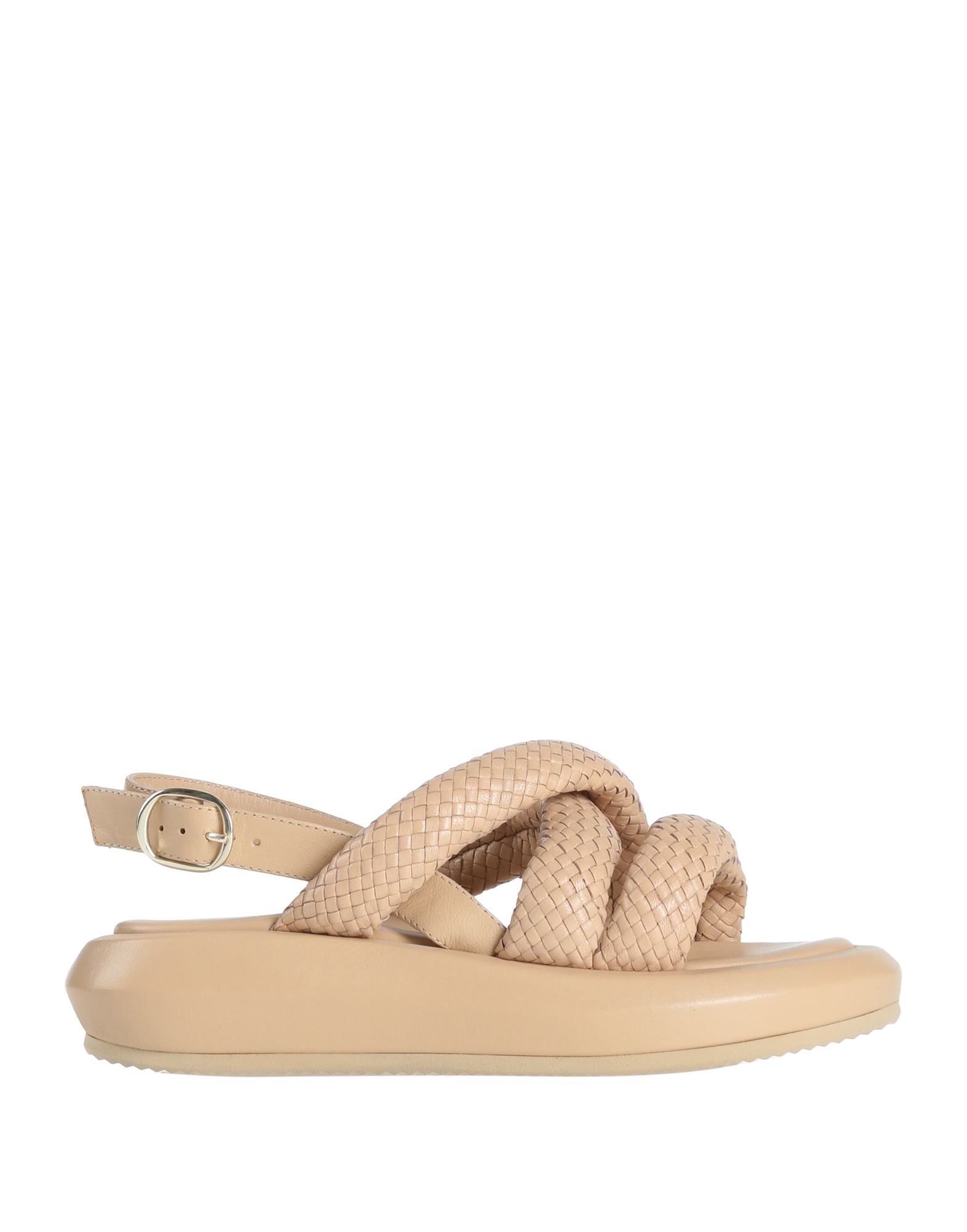 EMANUÉLLE VEE Sandale Damen Beige von EMANUÉLLE VEE