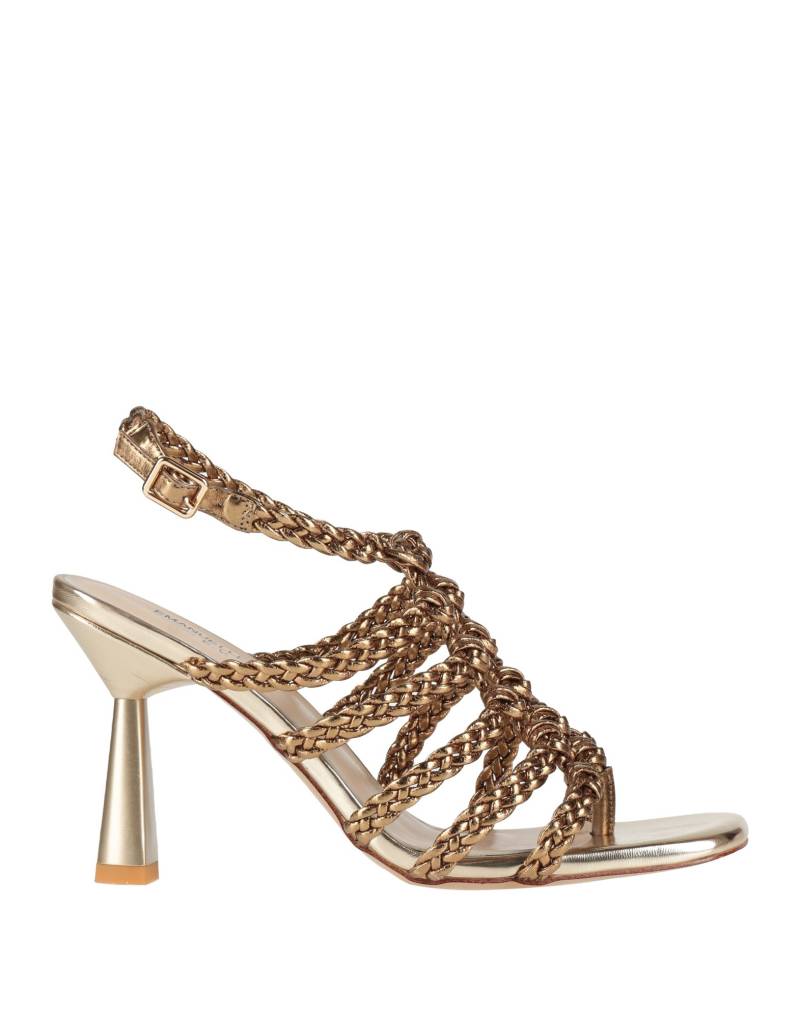 EMANUÉLLE VEE Sandale Damen Gold von EMANUÉLLE VEE
