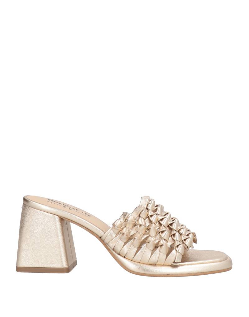 EMANUÉLLE VEE Sandale Damen Gold von EMANUÉLLE VEE