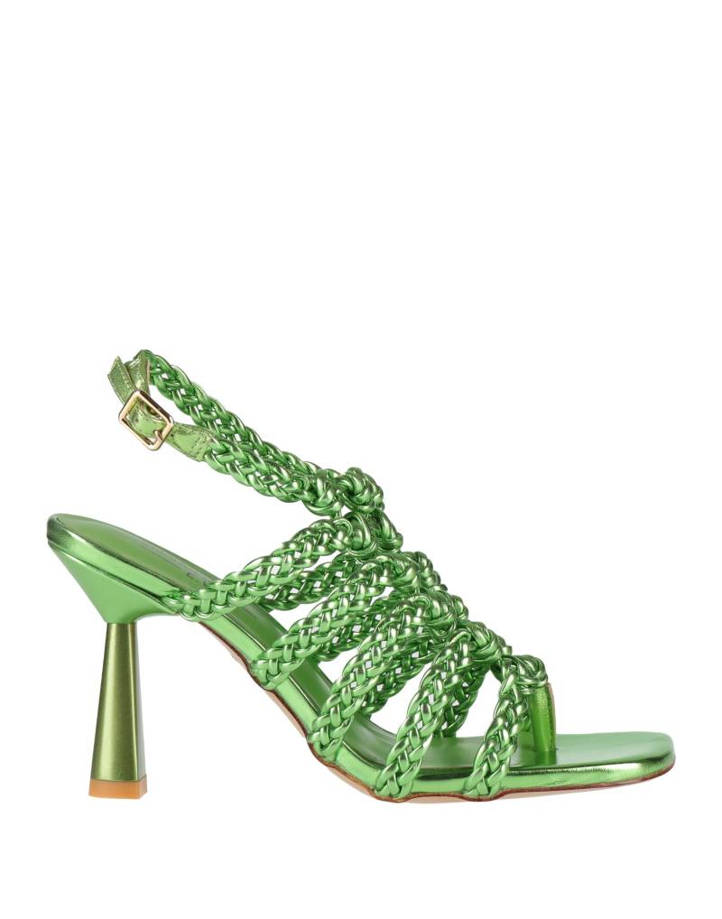 EMANUÉLLE VEE Sandale Damen Grün von EMANUÉLLE VEE