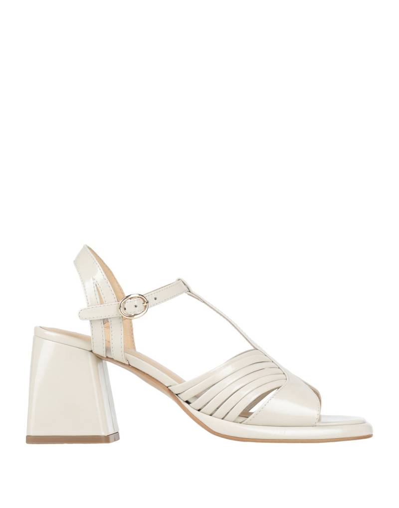 EMANUÉLLE VEE Sandale Damen Hellgrau von EMANUÉLLE VEE