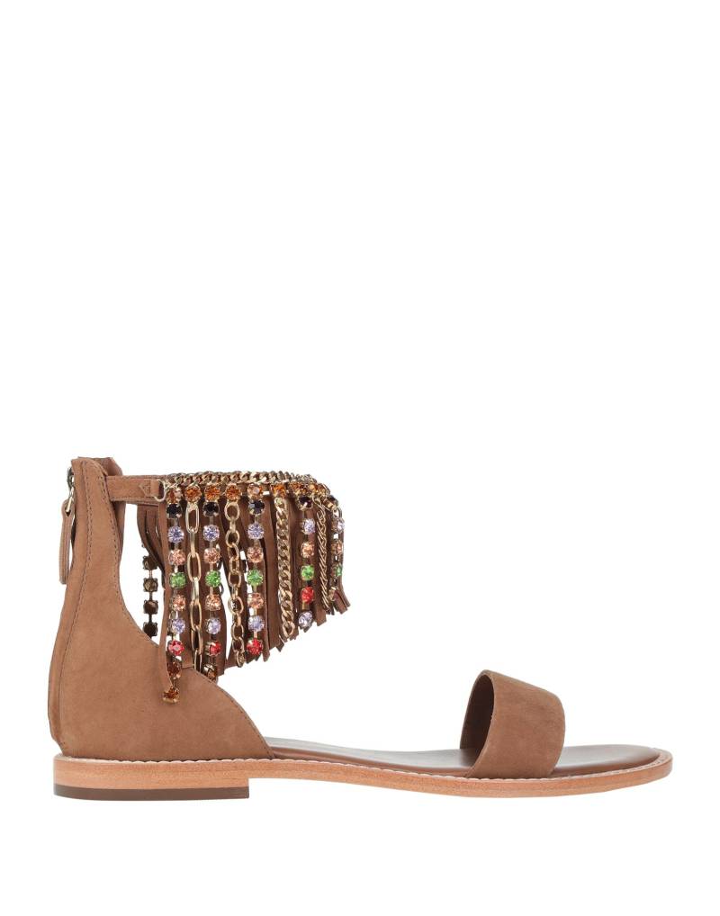 EMANUÉLLE VEE Sandale Damen Kamel von EMANUÉLLE VEE