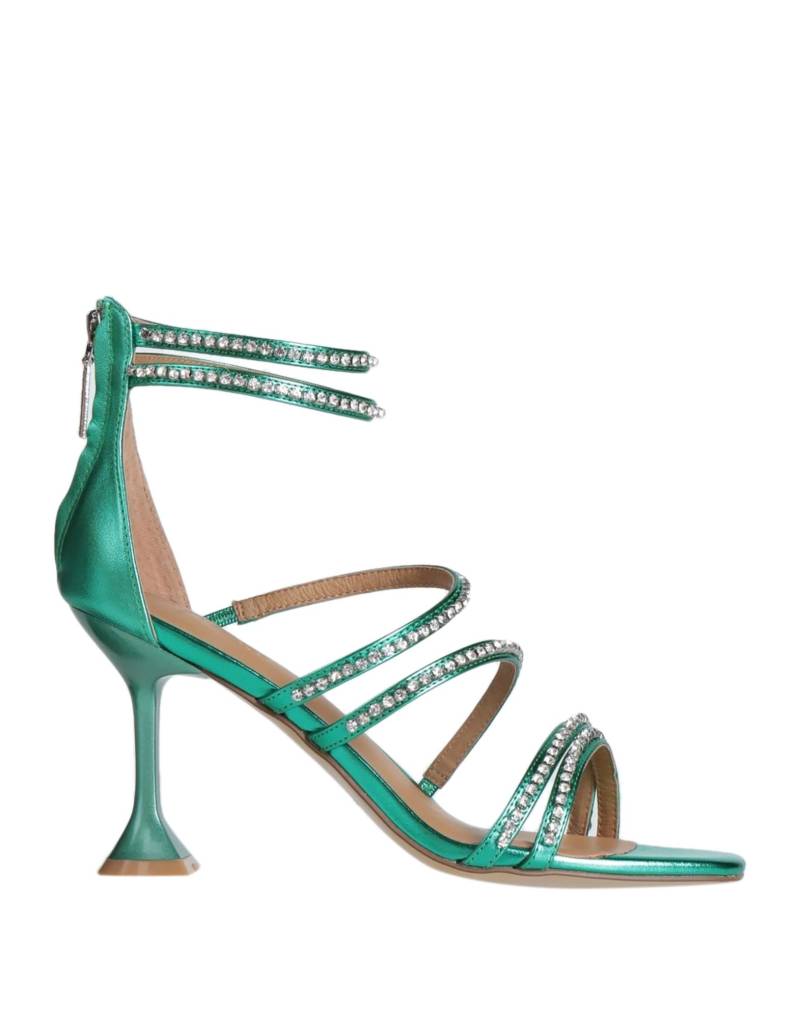 EMANUÉLLE VEE Sandale Damen Smaragdgrün von EMANUÉLLE VEE