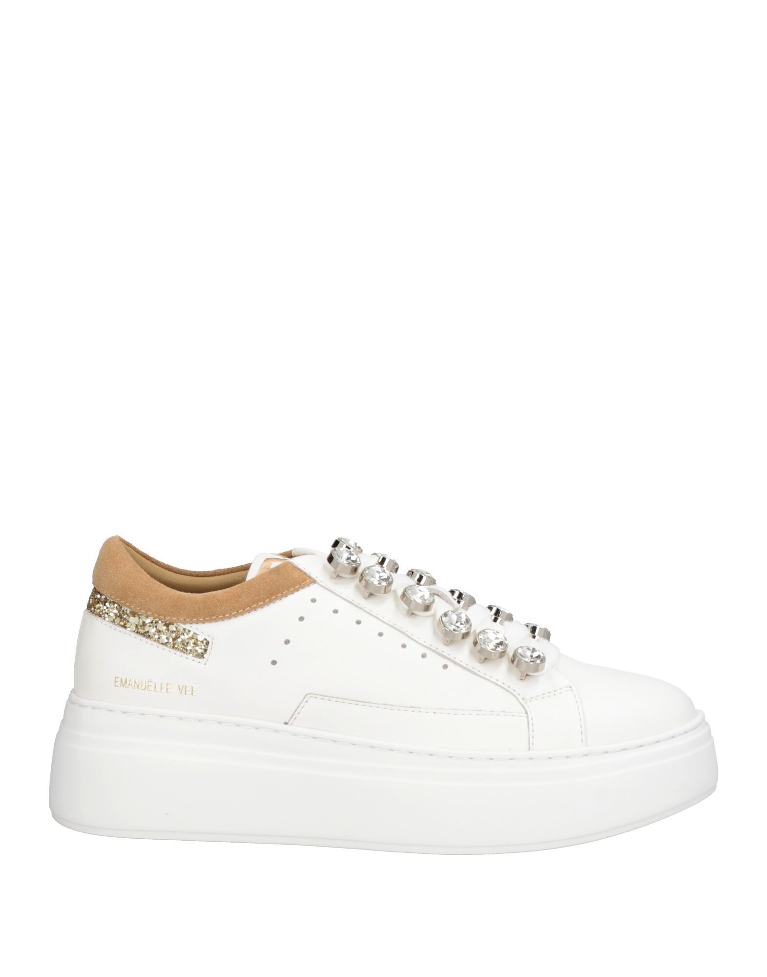 EMANUÉLLE VEE Sneakers Damen Weiß von EMANUÉLLE VEE