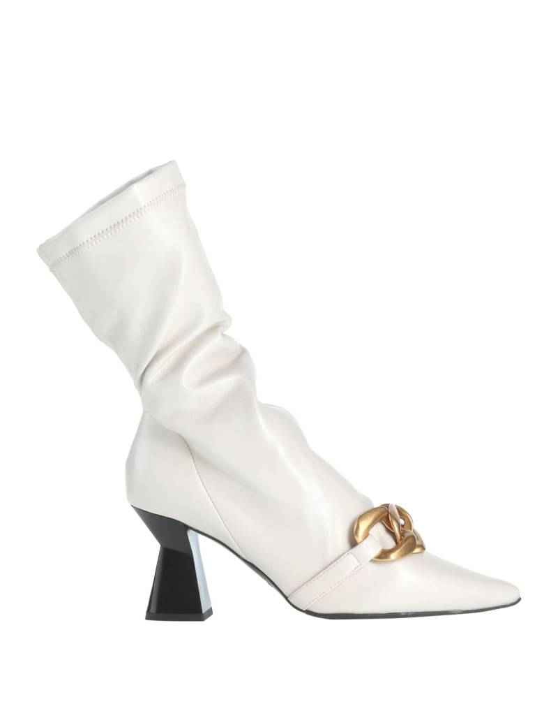 EMANUÉLLE VEE Stiefelette Damen Weiß von EMANUÉLLE VEE